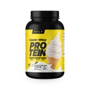 Casein + Whey Protein by HTLT ← Whey & Casein Protein Shake Powder ¦ Slow-Release Whey & Casein Protein for Sustained Energy ← Casein Protein Powder for Baked Treats, Vanilla Ice Cream