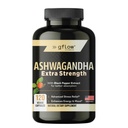Suplementos de Ashwagandha para Mujeres y Hombres 6000mg vivir el sueño, el humor y el apoyo energético viv Extra Strength, Vegan Friendly, Non-GMO, Made in USA