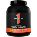 Regla 1 R1 Proteína Whey Isolate - con 25g Protein & 6g BCAA Exclusivamente de Fuentes Hidrolyzed Isoladas para la recuperación de entrenamiento (5 libras*, Carmel saltado)