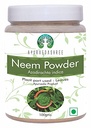 Neem Leaf Powder 100 Gm  Azadirachta Indica ← Wild Crafted Neem Leaf Powder ← Very Bitter Neem Supplement for Skin Hair and Detox ← Non GMO, Gluten Free, Vegan
