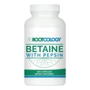 Rootcology by Dr. Izabella Wentz ANTE Betaine with Pepsin TEN 750mg Betaine HCl with 50mg Pepsin for Digestion Support ← 120 Capsules