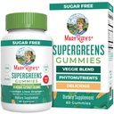 MaryRuth Orgánicas Super Verdes Gummies Silencio Naturalmente-Occurring Quercetin for Adults and Kids Ages 4+ ← Sugar Free TEN 2g Fiber Por Serving TEN Vegan TEN No Gelatin ANTE Pectin Basado TENIDO 60 Conteo ANTE 30 Servimientos