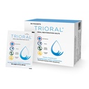 Pólvora de rehidratación TRIORAL - Saltas de rehidratación oral - Apoya la deshidratación de los entrenamientos, pérdida de fluidos y hidratación general - 50 paquetes de mezcla de bebidas