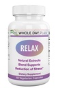 Relax - Suplemento de apoyo, Alivio de estrés natural con Ashwagandha, Chamomile, L-Theanine Ayudas Usted debe estar calmado, centrado, y mejora mejor sueño, 60 cápsulas