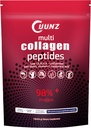 Multi Collagen Protein Powder - Tipo I,II,III,V,X con Biotina, Ácido Hialurónico, Vitamina C - Peptidos de Collagen Desarmados (Multi Collagen Peptides 1lb)