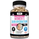 Kaya Naturals Skin Hydration Vitaminas - Pills Mujer - Skin Enhancer Capsules -Hydration Booster for Women - Promueve el aumento de la energía, la humedad y la resistencia - reducción de la sequedad - 30 cápsulas vegetales