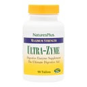 NaturesPlus Ultra-Zyme - 90 Tabletas - Suplemento Enzyme para apoyar la digestión saludable - Gluten Gratis - 45 Serviciones