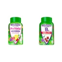 Vitafusion PreNatal Gummy Vitaminas, Raspberry Lemonade Flavored, Pregnancy Vitamins for Women &amp; Extra Strength Vitamina B12 Gummy Vitaminas for Energy Metabolism Support