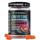 Creatine Gummies 5g- Natural Creatine Monohydrate para Hombres " Mujeres- Delicious Strawberry Watermelon Flavor- Boost Strength, Energy &amp; Muscle Growth- Vegan Pre Workout Gummies- Made in USA