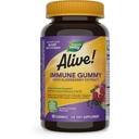 ¡La naturaleza está viva! Immune Support* Gummies with Elderberry Extract, Vitaminas C & D3, Zinc, No Gluten, Grape & Cherry Flavored, 90 Gummies Vegetarian (Packaging May Vary)