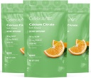 Celebrar vitaminas Bariatric 500mg Calcio Citar cerdas suaves con 500 UI Vitamina D3 – Esencial para el bypass gástrico Pacientes " Bone Health - Sugar " Gluten Free, Orange (270 Chews)