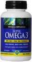 Omegas Super Omega 3 Softgels, botellas de 50 puntos (Pack de 2)