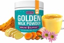 Turmaquik 3.2 Ounce Orgánica de la leche de oro pólvora - Immune Support Superfood Blend with Ginger, Black Pepper, Curcumin, Cinnamon, Cardamom, Vitaminas C, D, B6, B12 y Zinc