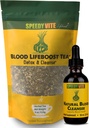 Natural Blood Cleanser Suplemento orgánico (Set: Tea " Liquid Drop Combo)