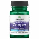 Swanson Albion Chelated Copper 2 Milligrams 60 cápsulas