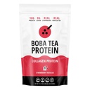 Strawberry Hibiscus Flavored Collagen TENIDO 30 Servimientos TERRITORIO Hidrolyzed Bovine Collagen Powder para Hombres y Mujeres TENIDO Promueve el cabello, la uñas, la piel, el hueso y la salud conjunta
