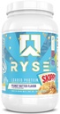 Polvo de proteína cargada RYSE - mantequilla de cacahuete espontáneo - 25g Whey Protein Isolate " Concentrate with Prebiotic Fiber " MCTs - Low Carb, Low Sugar, Digestive-Friendly - 27 Servings / 2 lb Tub