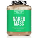 NAKED Vegan Mass - Chocolate Vegan Weight Gainer - 1.280 Calories, Non-GMO, Soy &amp; Gluten Gratis, No Artificial Ingredients - 8LB Bulk - 11 Servings