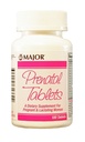 Major Pharmaceuticals Major PRENATAL TABS ASCORBIC ACID-100 MCG Pink 100 Tablets UPC 309045313602