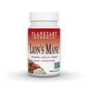 Planetario Herbals Lion's Mane, for Memory, Focus, and Mood*, 1,000 mg - 30 cápsulas Vegan