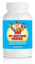 My Spectrum Heroes Suplemento multivitamínico para niños - Acetyl-l-carnitina, Choline, Coenzyme Q10, Inositol, MSM, MTHF, NAC for Daily Nutritional Help and Cognitive Health (150 cápsulas)