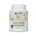 Core Nutritionals PRO Gourmet Protein Blend ← Whey Protein Blend Silencio con MCTs & Digestive Enzymes ANTE Sostened Release Protein &amp; Recovery Support ← 28 Servings (Frosted Vanilla Cupcake)