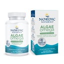 Nordic Naturals Algae Omega - 120 Soft Gels - 715 mg Omega-3 - Certified Vegan Algae Oil - Plant-Based EPA &amp; DHA - Heart, Eye, Immune & Brain Health - Non-GMO - 60 Servings