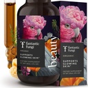Fantástico Fungi Beauty Elixir con Tremella Mushroom Extract, Chaga Mushroom Extract, Horsetail &amp; Acerola - Organic Drops for Healthy Hair, Skin & Nails - Formulado en USA - 30 Servings, 1 fl oz