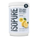 Isopure Collagen Peptides Powder, promueve el cabello, la uñas, la piel y la salud conjunta, con vitamina C y biotina, limonada, 20g Collagen Peptides Por Serving, 11.36 Oz, 14 Servings (Paquete mayo Vary)
