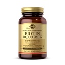 Solgar Biotin 10000 mcg Vegetable Capsules Energy Metabolism Promueve Saludos Piel Nails Pelo Super High Potency NonGMO Vegan Gluten Free Dairy Servimientos Kosher, Embalaje Estándar, Desflavorado, 120 Conde