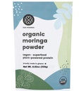 Orgánica Moringa Powder tención 100% Regenerativa Orgánica Raw Moringa Polvo, Certificado USDA. No GMO (250g)