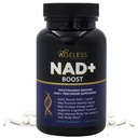 Ageless NAD+ Supplements for Women & Men | 300mg Nicotinamide Riboside Chloride | Dietary Supplement for Anti-Aging | Supports Energy, Focus, Stamina, Fat Metabolism & Cognitive Function – 30 Capsules