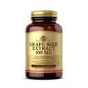 Solgar Grape Seed Extract 100 mg, 60 cápsulas vegetales - Phytonutrient Antioxidant Support - Vegan, Gluten Free, Dairy Free - 60 piezas