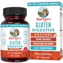 MaryRuth Organics Gluten Enzymes Capsules ← Enzyme Suplemento para Gut Health Support Silencio Gluten Digestion ← Nutrient Absorption ← Vegan ← Gluten Free ← 60 Conde