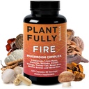 10-en-1 Mushroom Suplemento – Lion’s Mane, Reishi, Cordyceps, Chaga, Turquía Tail, Maitake & Shiitake – Complejo Nootrópico de Apoyo Cerebral, Memoria, Focus &amp; Energy – 120 Capsules, Made in USA