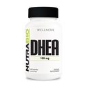 NutraBio DHEA Suplemento- para Hombres y Mujeres- DHEA (100 mg) 60 cápsulas