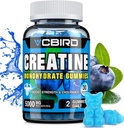 Creatine Monohydrate 5g Por Serving, No Sugar Creatine Supplements Support for Strength, Performance, Energy, Recovery, Gluten-Free Creatine for Women and Men, Blueberry Flavor (30 Gummies121)