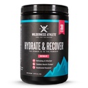 Wilderness Athlete - Hydrate & Recuperar tóxico Liquid Hydration Powder Electrolyte Drink Mix - Recover Faster with Bcaas - Hydrate Powder with 1000mg of Vitamin C - 30 Serving Tub (Watermelon)
