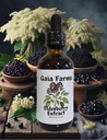 Elderberry Tincture, 2oz Silencio Orgánica Silencio No-GMO Silencio Invierno Immune Booster!