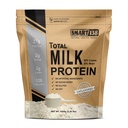 Smart138 Proteína de leche total - 80% Casein 20% Whey - RBST/rBGH Hormona libre, libre de gluten, libre de soja, no GMO, EE.UU., Keto Low Carb, BCAAs naturales (1000g / 2.2lbs, sin sabor)