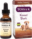 Amber NaturalZ Tossa K Kennel Bark Herbal Suplementos para perros y cachorros ← Canine Herbal Blend for Respiratory Health ← 1 Fluid Ounce Glass Bottle ← Ingredientes de origen mundial ← Made in the USA