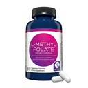MD Life L-Methylfolate 7.5 mg Suplemento - Professional-Grade Active L Methylfolate Suplemento - 60 cápsulas - L-Methylfolate 7.5mg - Maximum Potency MTHFR W/Essential Amino Acids