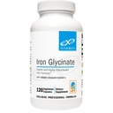 XYMOGEN Iron Glycinate Suplemento – Patented Iron BisGlycinate Vitamina - Diseñado para la alta absorción – Apoya los niveles de hemoglobina y Ferritina – Gentle on Digestion (120 cápsulas)