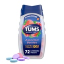 TUMS Ultra Strength Chewable Tablets for Heartburn Relief and Acid Indigestion Relief, Assorted Berries - 72 Count