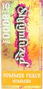 Gummy Nootropic Propietario 8000mg - Mane, Reishi, Chaga y Cordycep Nootropic Tripee Mushroom Blend (10, Peach de Verano)