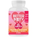 Mejor Booty BBL Tablets - Creatine Complex Supplement for Women with Creatine Monohydrate, L-Glutamine, Collagen, and BCAA's (90ct)