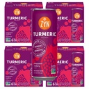 ZYN Turmeric Wellness Drink (24 Pack), Pomegranate Cranberry Flavored Turmeric Curcumin Drink with Black Pepper, No Añadido Sugar, Low Carb & Low Calorie Drink, Clean Alternative