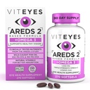 Viteyes AREDS 2 + Omega-3 Soporte Macular Softgels, Plus Triple Fuerza Omega-3 (650 mg EPA, 350 mg DHA) para Salud del Corazón y Salud Ocular, Vitaminas Oculares, Suplemento Visión, 270 Softgels