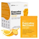 TRULEAN Everyday Wellness Shot Powder - Turmeric, Ginger, Vitamina C, Inmunity &amp; Immune Support Suplemento - No Artificial Ingredients, No Sugar &amp; Gluten Gratis - 30 Packets Citrus Flavor
