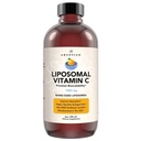 AMANDEAN Liposomal Vitamina C 1000mg. Líquido VIT C Suplemento. Soporte inmunitario, salud de la piel, producción de colágeno. Entrega rápida de antioxidante Absorbing. Quali-C, Soy-Free, Vegan, Non-GMO.